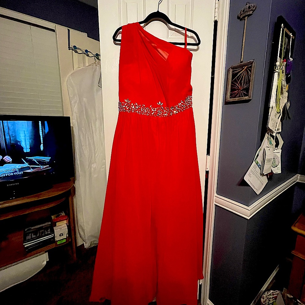 Red Formal Dress - size 16